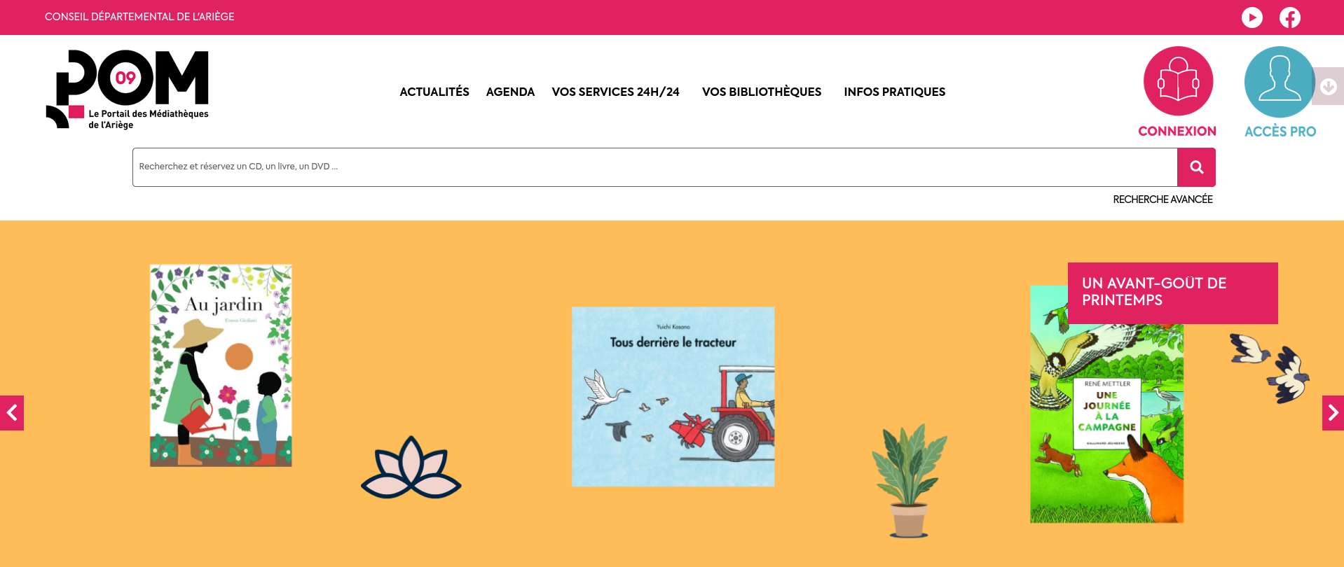 Pom09, le portail pour toutes les médiathèques de l’Ariège